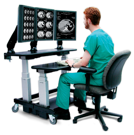 Adjustable  PACS  Workstation