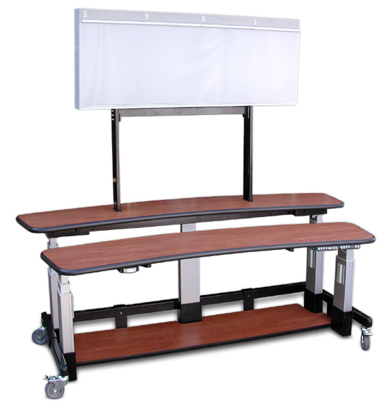 Adjustable  PACS  Workstation with Illiuminators