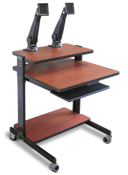 Smart Cart 303036 with 2 monitor arms