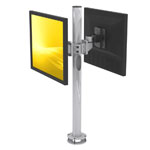 dual lcd monitor mount