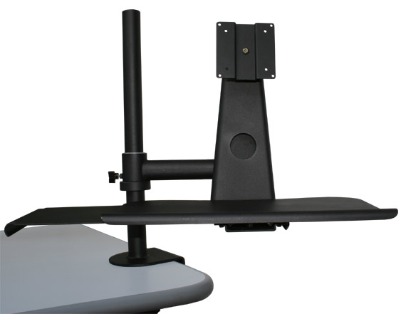 Monitor Arm and Keyboard Tray