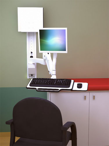Wall Mount combo for medical room