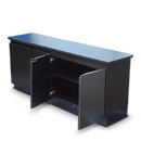 Credenza - 4 doors - black