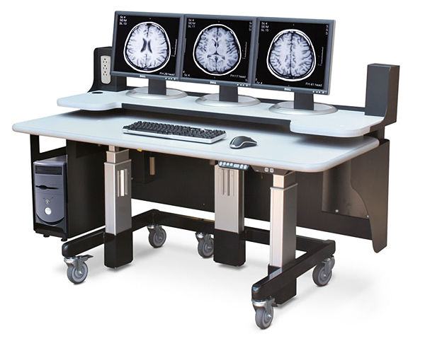 View of standing desk model et6030TS
